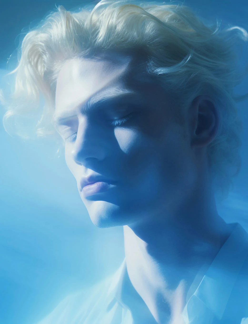 Radiant Forms In Abstract Light